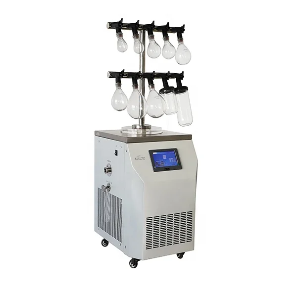 T Vertical Lyophilizer Freeze Dryer For Flask,Glass Vial,Akrep Venom