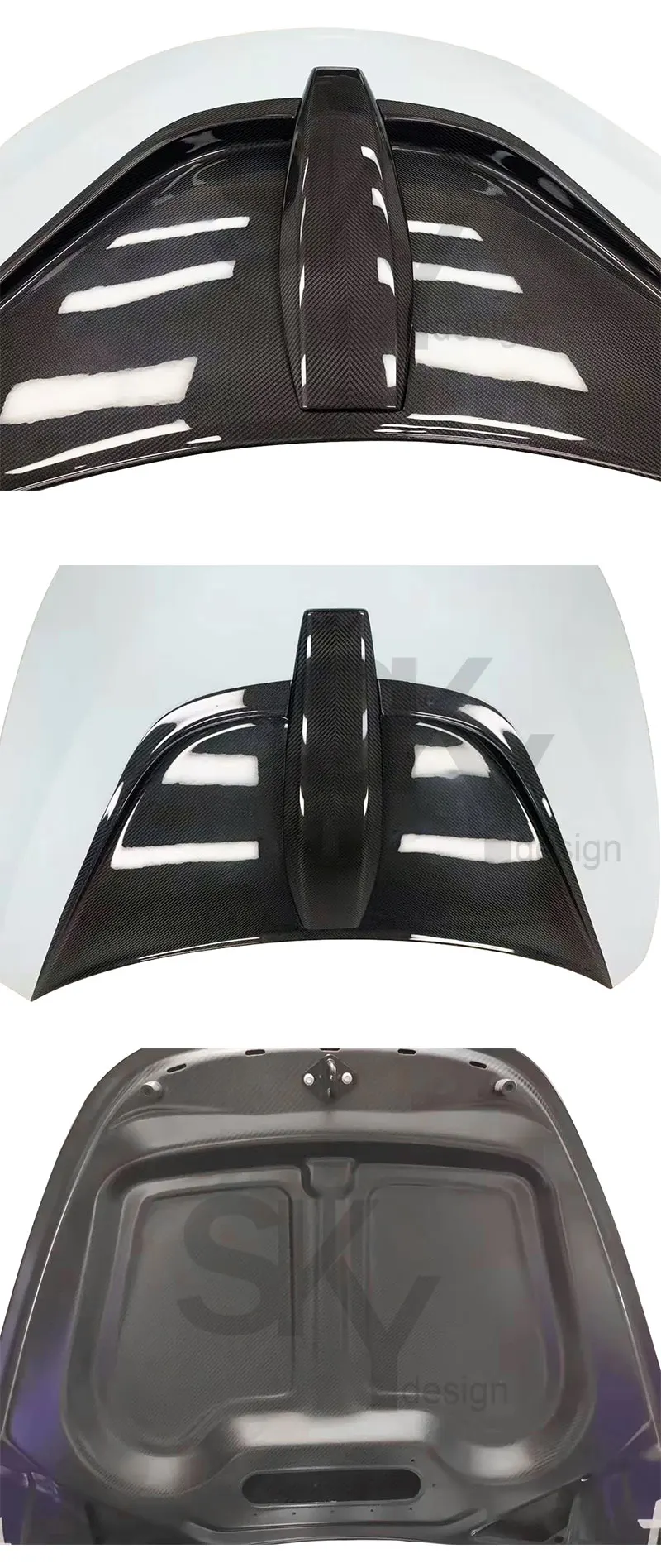 Perfect Fitment Carbon Fiber Car Hood For Mclaren 570 570s 540c 540