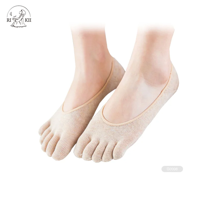 
JD- G009 zhejiang toe socks toe socks cotton oem finger socks women 