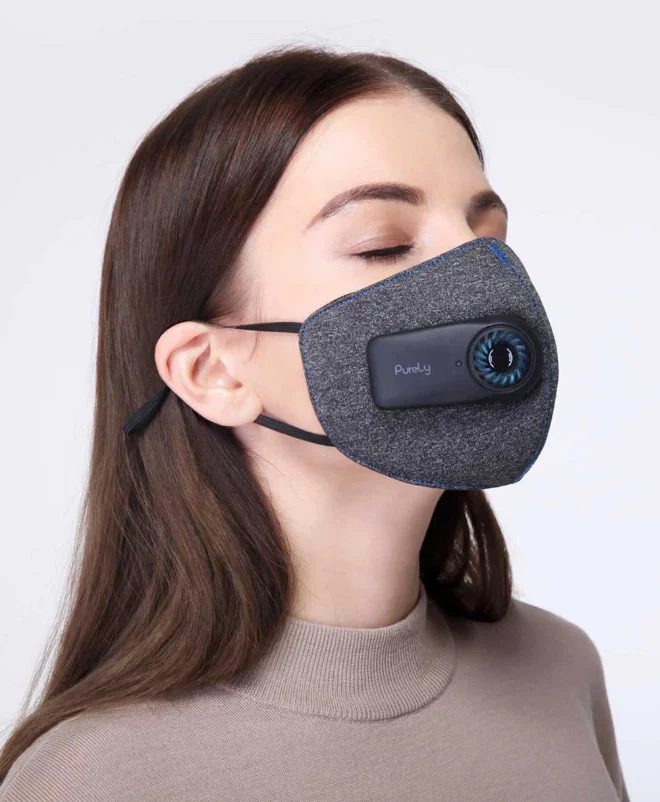 
Xiaom Purely Sport electric recycle face cover with PM2.5 550mAh Rechargeable Filter for Man Women 