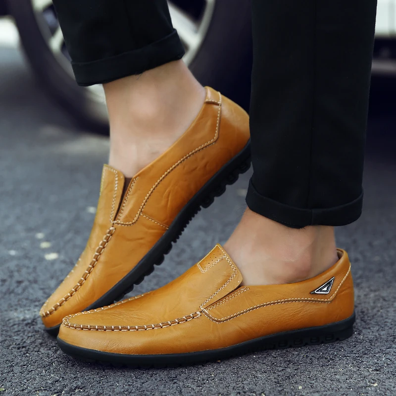 New Style Mens Leather Shoes Hot Sale Casual Shoes High Quality Men ...