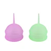 Reusable silicone menstrual cups vaginal cups