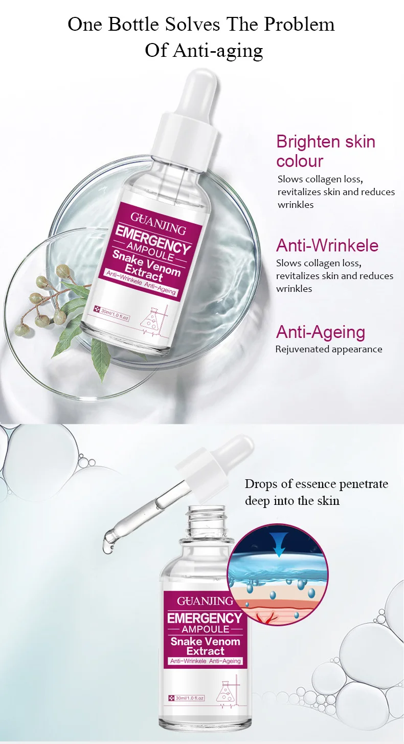 Snake Extract Skin Care Whitening Snake Venom Skin Care Extract