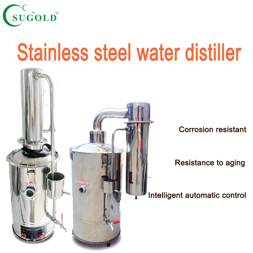 Electric Water Distilling Apparatus Stainless Steel Laboratory Water
