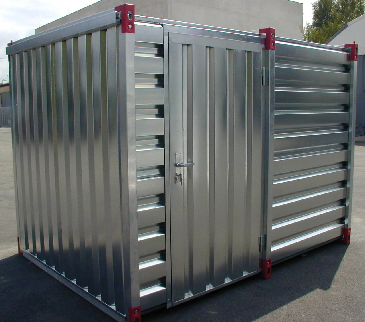Industrial Stackable Steel Storage Container Huge Storage Containers