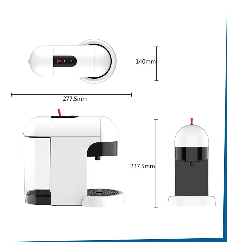 Single Serve Easy Operation Multi Function Portable Pod Espresso Coffee Maker