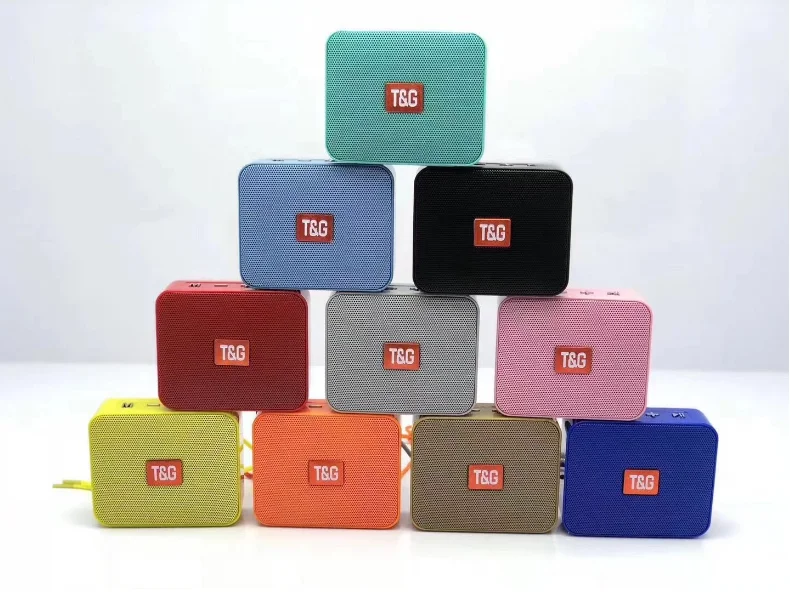 Mini Bluetooth Speakers Newest Hot Sell TG166 Outdoor Portable Wireless Speaker handsfree Support FM Radio TF Card AUX High - ANKUX.COM
