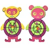 Kids Cartoon Toys EVA Foam Throwing Darts Sticky Ball Game