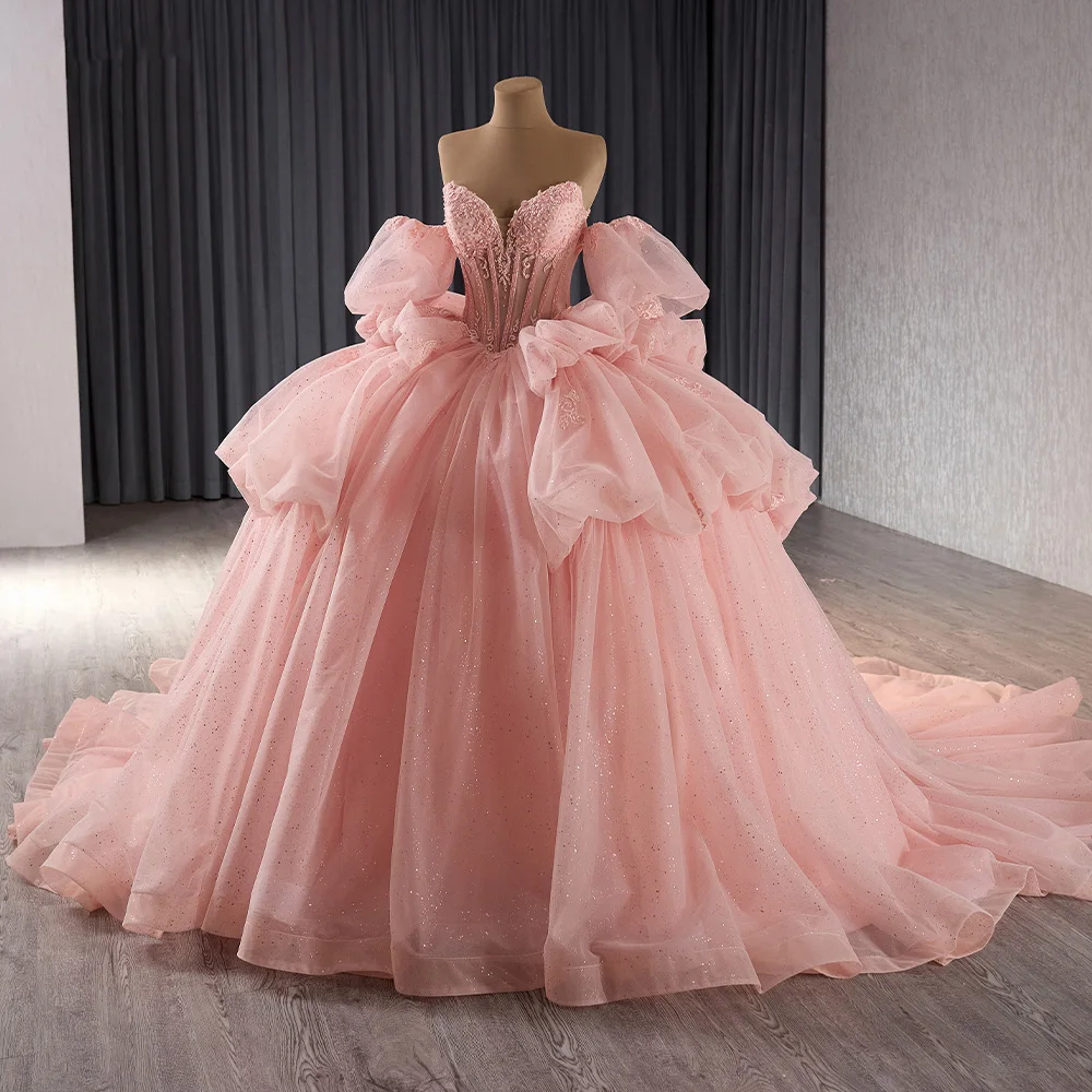 rose gold dress 15 Quince - for Sale in Dallas, TX plus fall dress main image 1