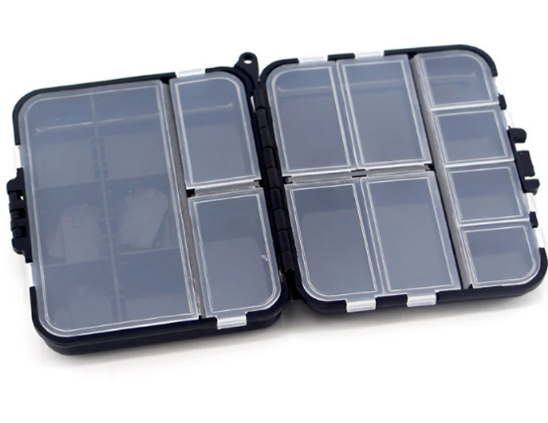 Details about   Pêche-Leurre-Boîtes-Bait Tackle-Plastic-Storage Small-Mini-Lure-Box-Case 2 