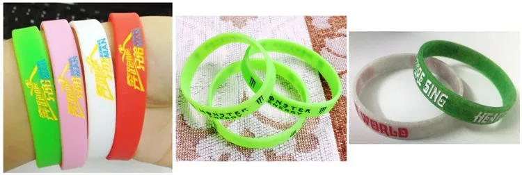 personalized silicone bracelets