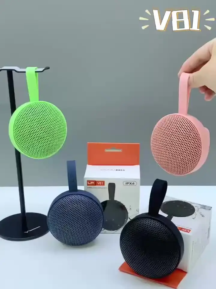 V81 Waterproof Bluetooth Portable Speaker Outdoor Sport Sound Box