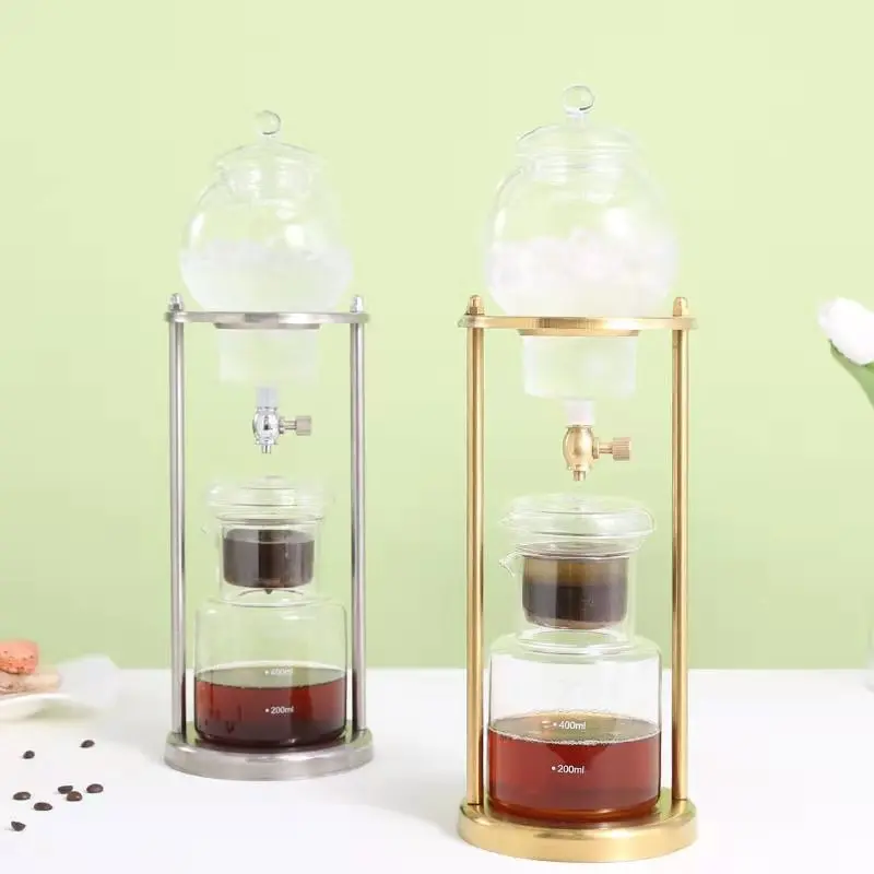 Cold Brew Iced Coffee Maker 600ml Portable Glass Commercial Cold Brew