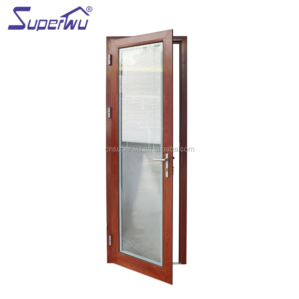 Best Price Double Glass Aluminum Profile french entry door