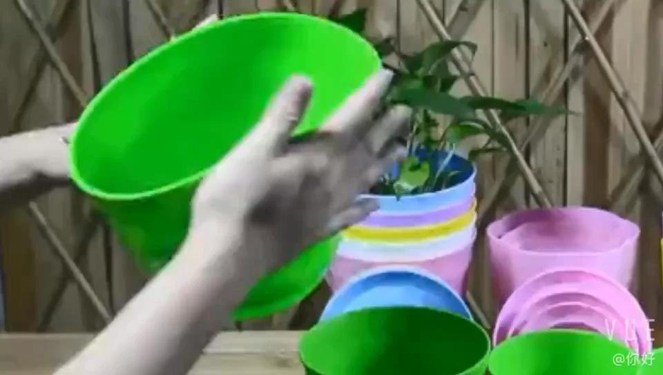 Plastic Pots Garden Garden Basket Hanging Basket For Plants Buy