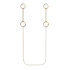 2019 Fashion Pearl Diamond long One-piece Earrings for Hanging neck Earring