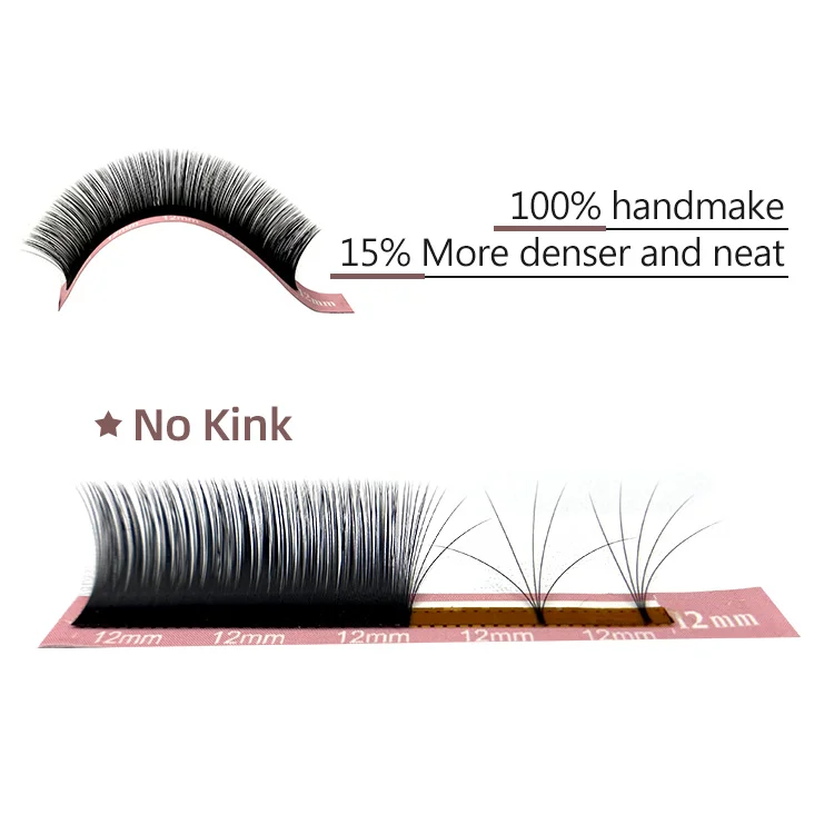 
Wholesale Private Label Korean 0.03 Mink Individual Eyelash Extensions 