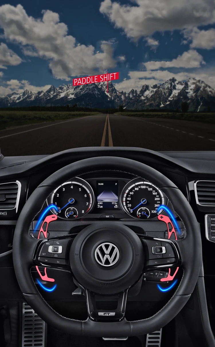 accessori per auto volante paddle shift estensione per volkswagen