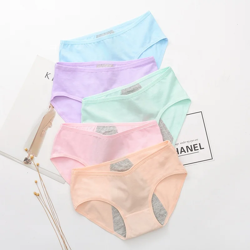 Woman Cotton Material One Piece Ladies Underwear Menstrual Period Panties Buy Mature Ladies