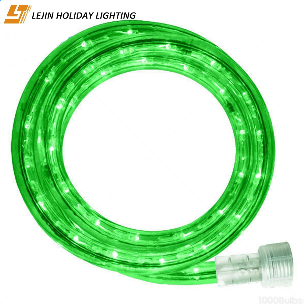 Promotional Waterproof Cheap Custom 220v 10m led rope light for Christmas festival lighting