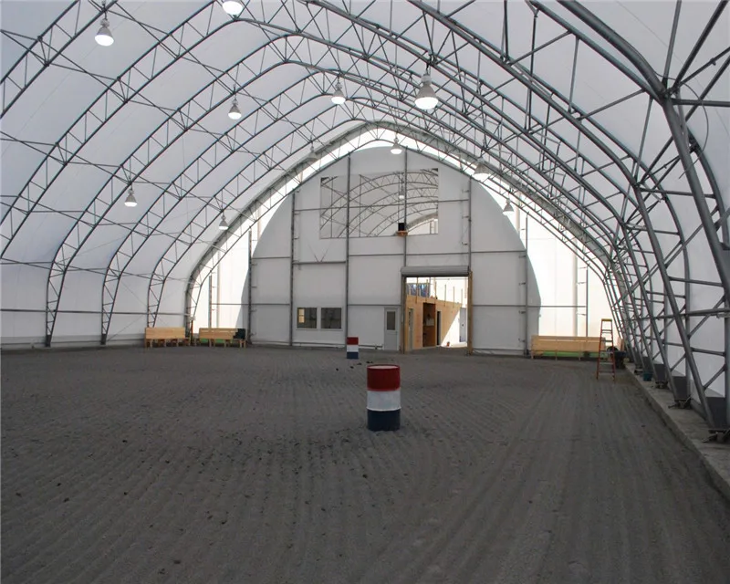 Galvanized Light Steel Roof Truss System Arch Fabric Warehouse Shed Pvc galvanized-light-steel-roof-truss-system-arch-fabric-warehouse-shed-pvc