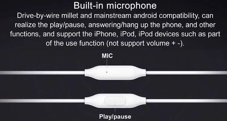 100% Original Xiaomi In -ear Earphones Piston Fresh Version colorful Earphones with Mic - ANKUX.COM