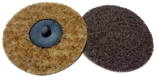 2'' 3'' Non-woven materia quick change sanding disc for polishing