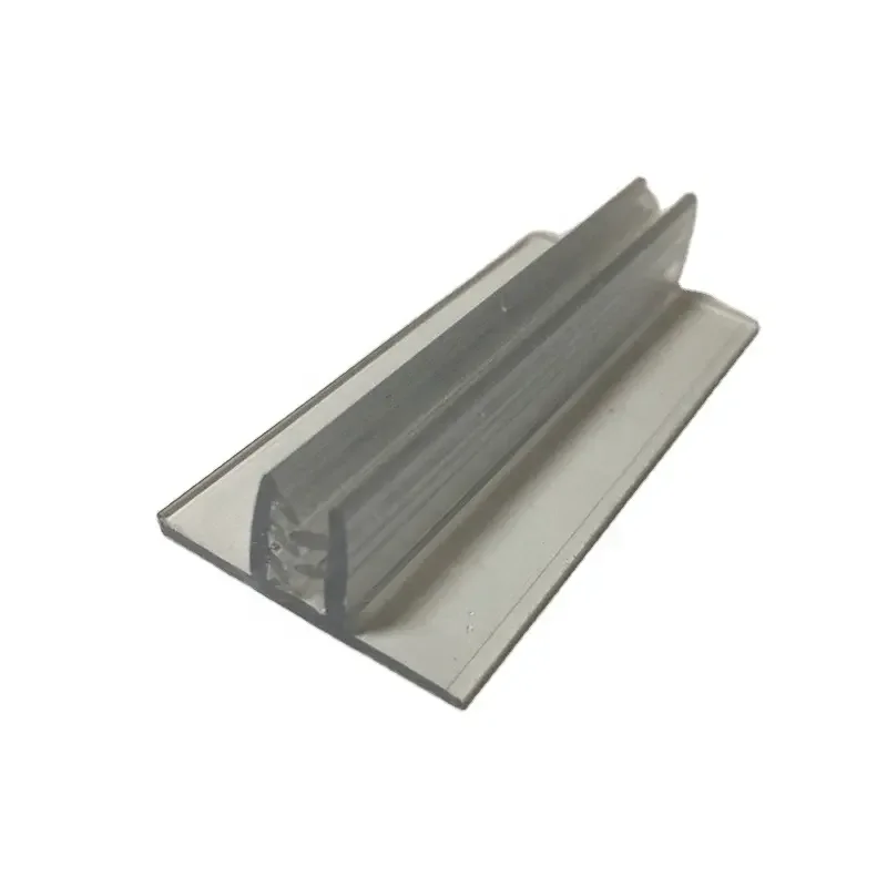 Custom Pop Display Plastic Extrusion Gripper Profile Holder Clip