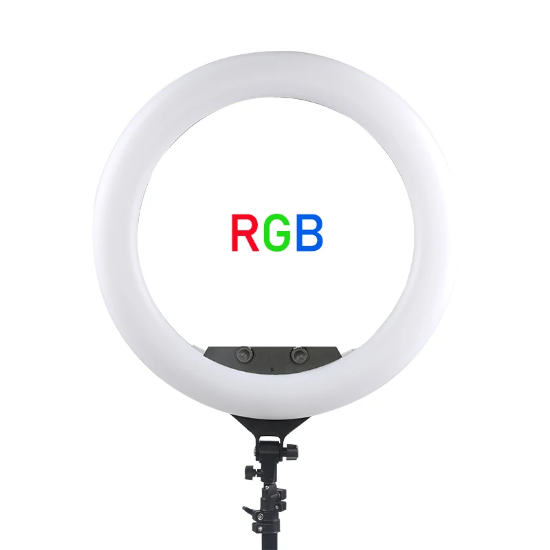 18 inch RGB Selfie RL-18 Beauty Studio LED Ring Fill Light for Cell Phone Video Amazon