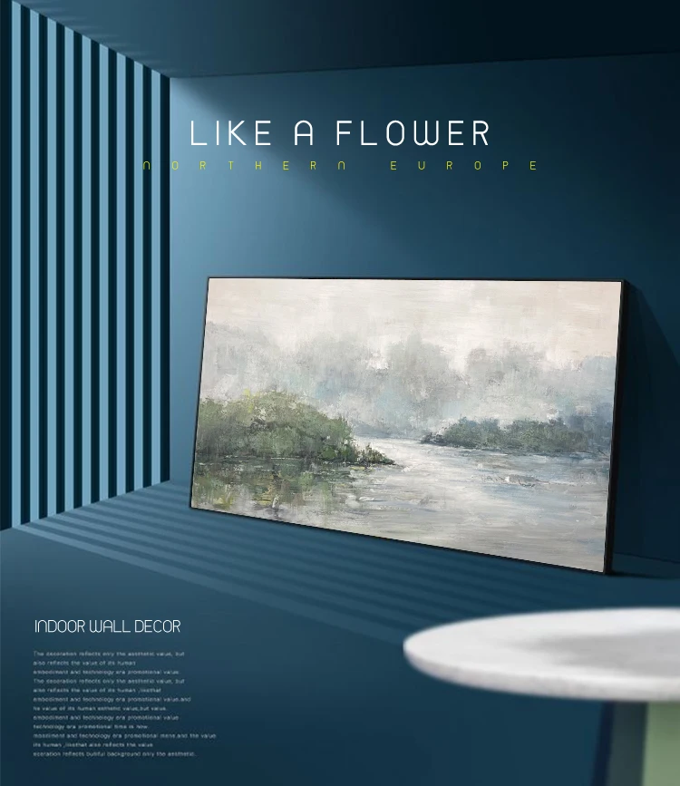 Factory Wholesale High Quality Impressionist Landscape Oil Painting  Decoration Wall Painting on Canvas