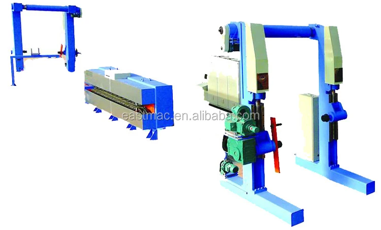1250 ~ 3150 wire and cable rewinding machine with portal type pay-off and take-up