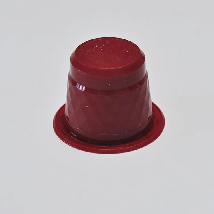Disposable Nespresso Compatible Tea Pods Empty Plastic Coffee Capsule