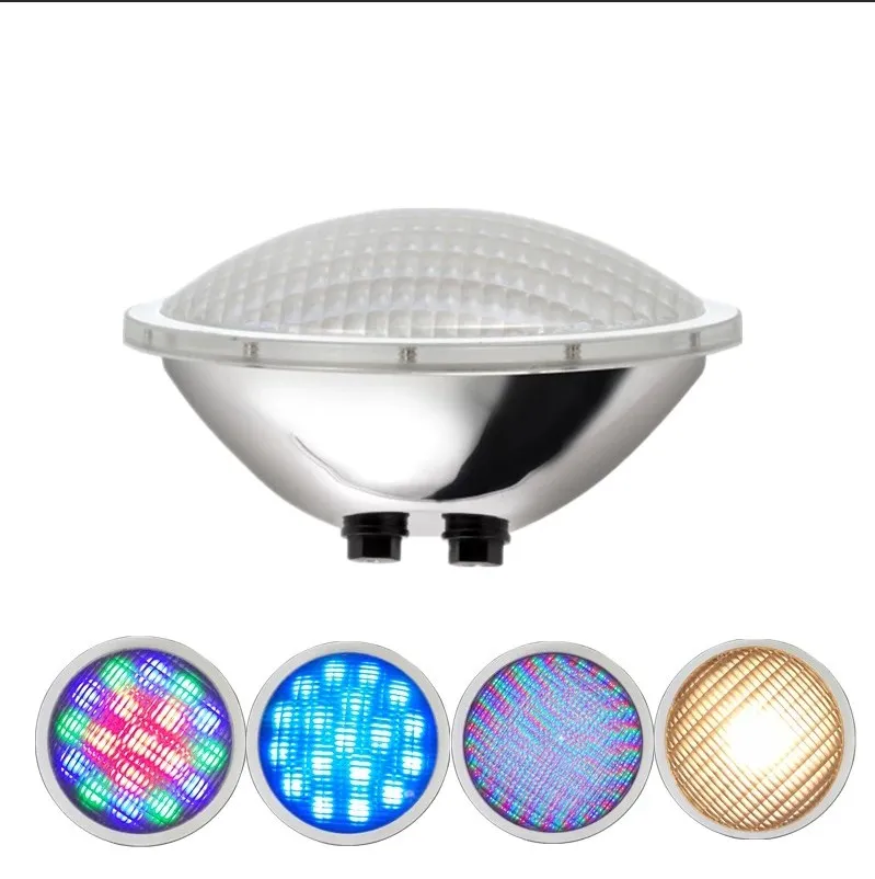 Stainless steel 304 36W par56 ip68 200w 300w 500w replacement led swimming pool lights  plat piscine 178mm bulb