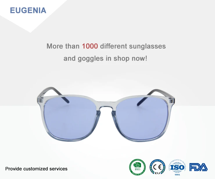 EUGENIA 2020 new made in china pc uv400 recycled plastic fashion sunglasses