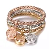 3pcs bracelet Tree of life popcorn heart note Musical amulet bracelets for women Pulseria boy and girl jewelry