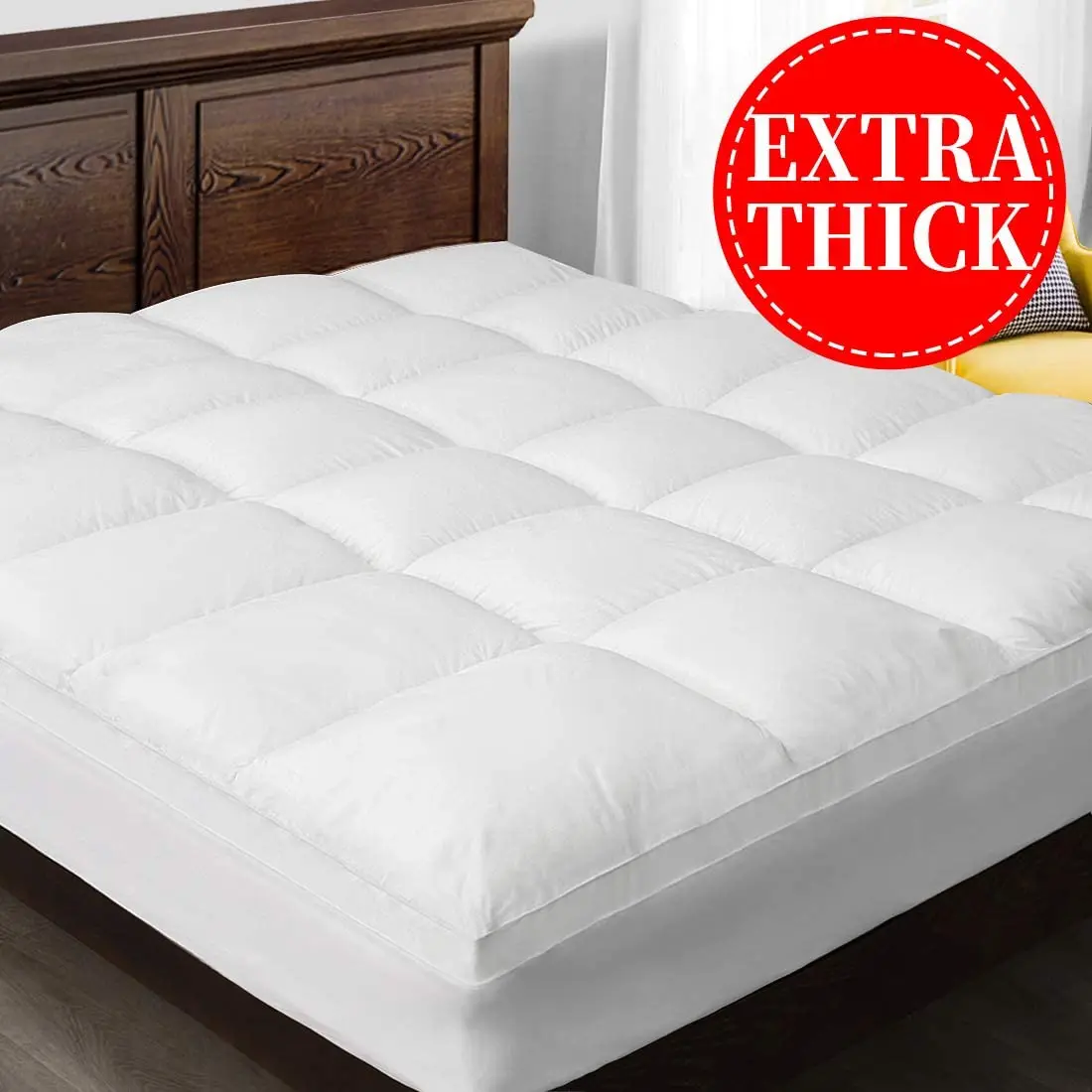 豪华hotsale产品冷却超厚床垫睡觉