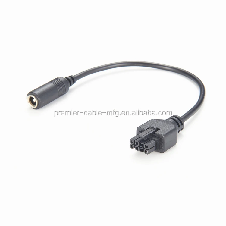 ATX Molex Micro Fit 8pin Male to DC Barrel Jack 5V Power Cable 5.5mm/2.1mm manufacture