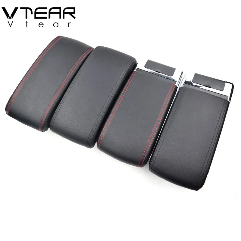 Vtear For Perodua Aruz Armrest Leather Usb Interface 