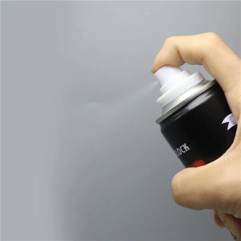 Hot selling custom private label 320ml hair setting spray waterproof matte bottle for fix hair style.jpg