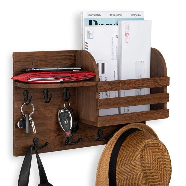 Trova le migliori mensola con angoli arrotondati Produttori LIYT Cucina mensola Tondo Legno e Metallo Spice Rack