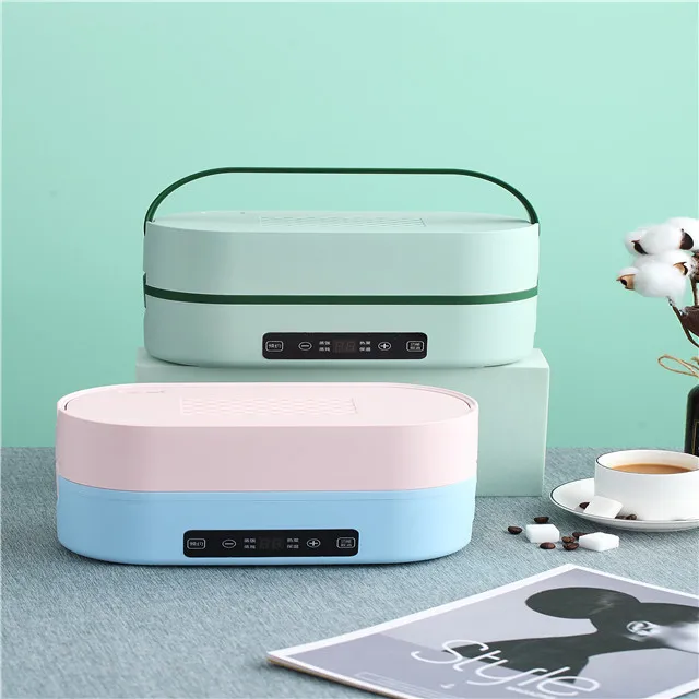 Rechargeable Portable Electric Heating Lunch Box 110v/220v Bpa Free 2