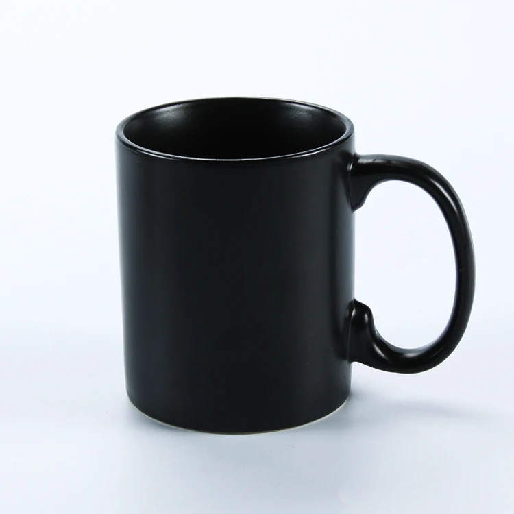 Black 11oz Mug Blank Promotional Coffee Ceramic Mug Black Sublimation