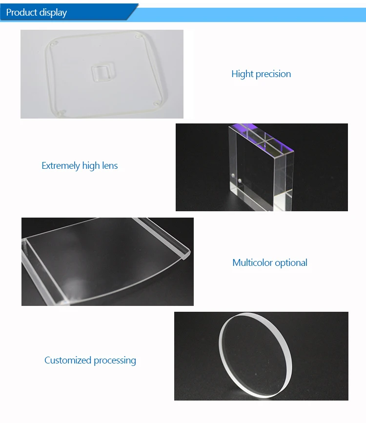 Factory Customize Double Sides AR Coated Transparent Corning Gorilla  Glass For Optics Window Protector
