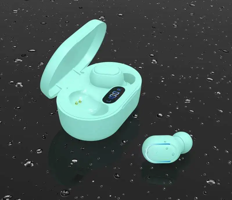 2020 New Trends Candy Color TWS True Wireless Earbuds Smart Touch Control Wireless Earphone with LCD Display - ANKUX.COM