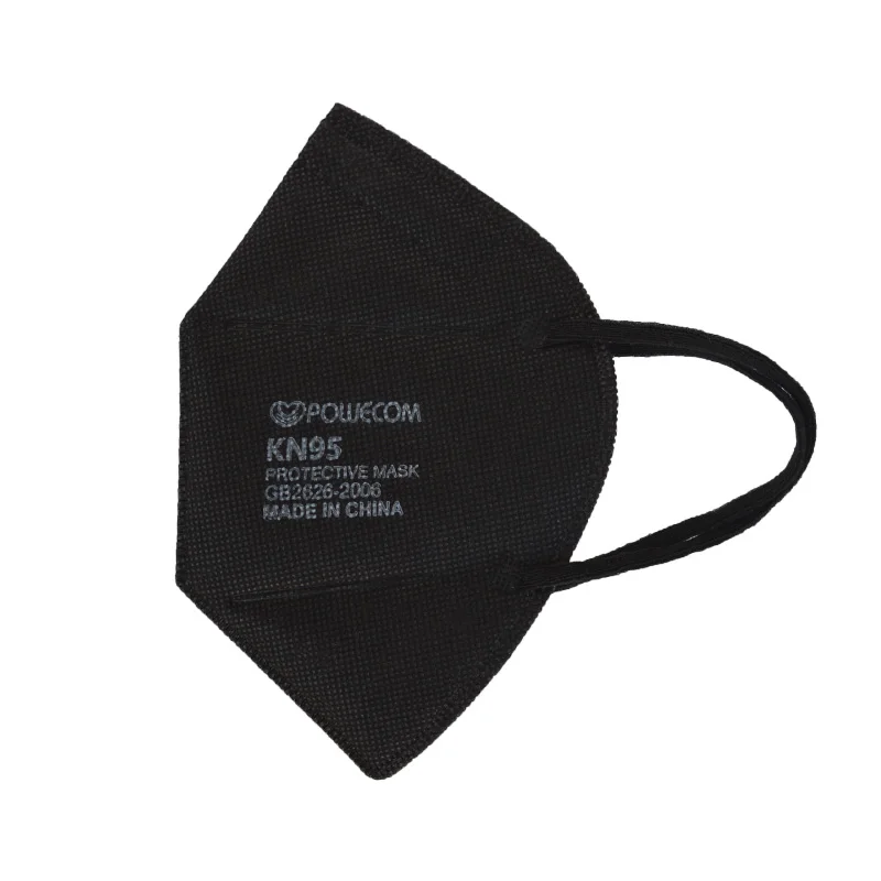 Kn95 Fashion Face Dust Mask Black Quantity Cotton Anti Adult Adjustable Blackr Design
