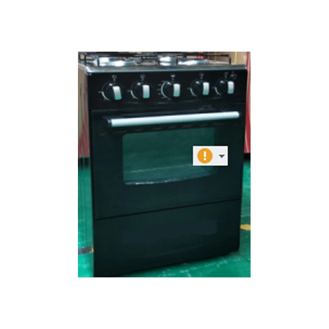 4 Burner Gas Stove With Oven Glass Top Gas Restaurant Kitchen