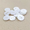 round white MOP river shell button
