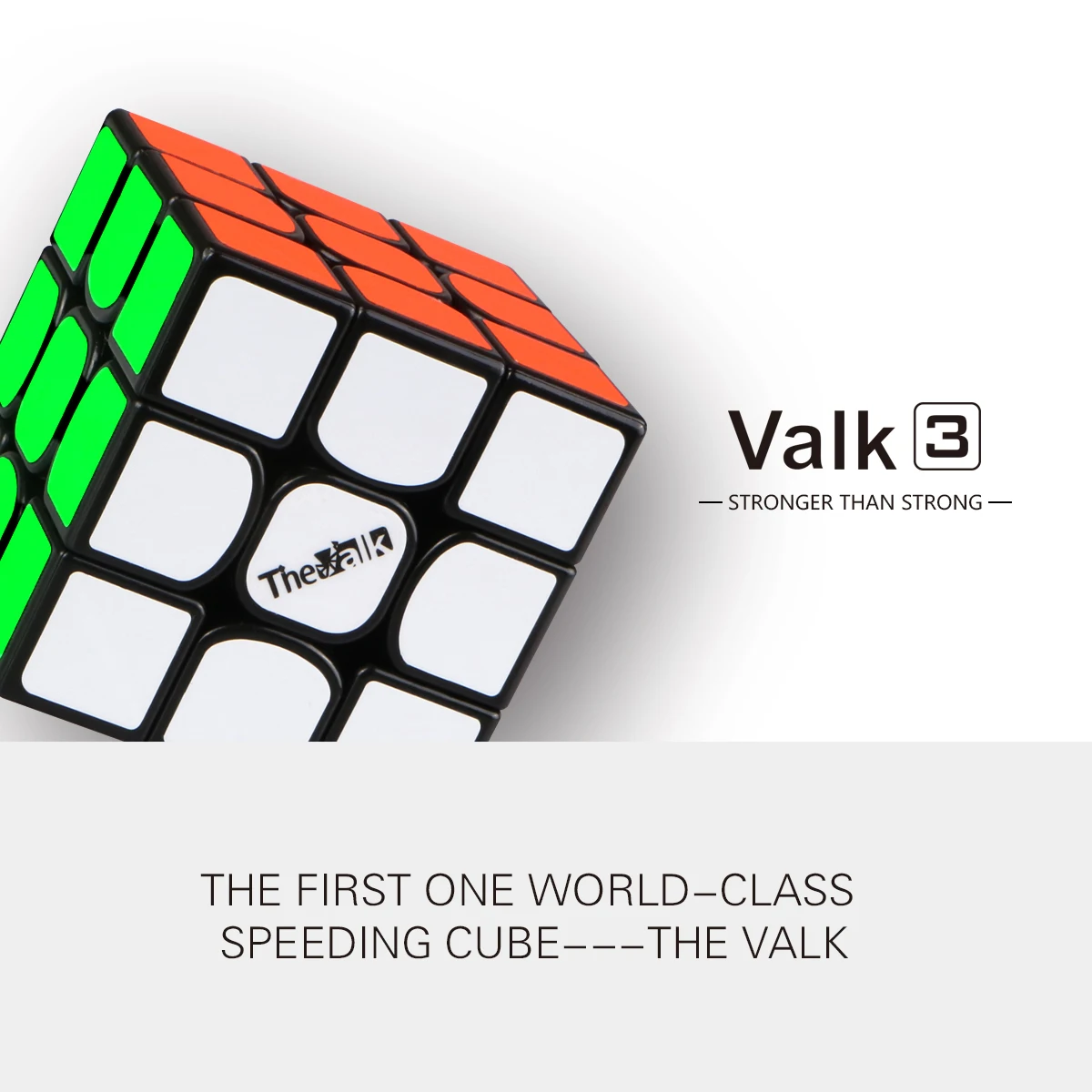 QiYi Valk 3 3x3x3 Black MoFangGe The Valk 3 Magic Speed Cube Ship from USA