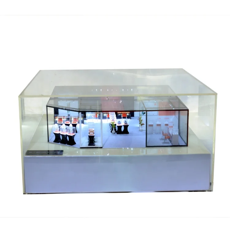 Excel Professional Custom Acrylic Product Display Stand Led Light Model