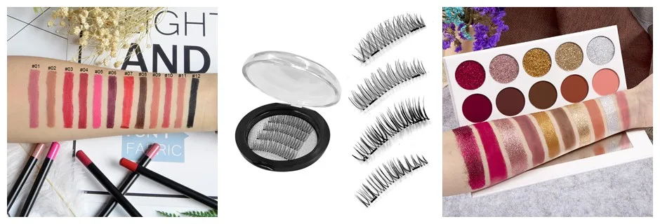 Make Up Private Label High Pigment Pressed Glitter Eyeshadow Palette Eye Shadow